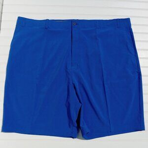 BEN HOGAN Golf Shorts 52 Performance Stretch Dress Royal Blue Polyester Mens NWT
